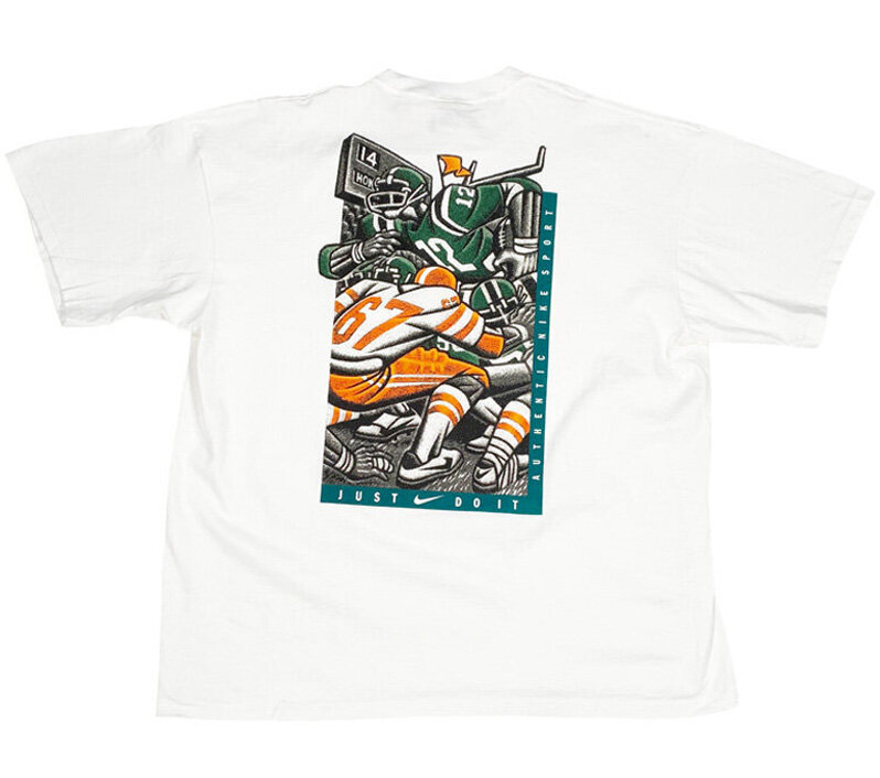 nike football graphic tees