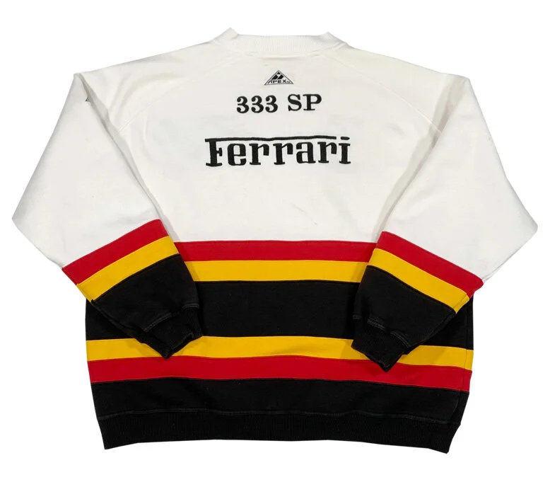 back of ferrari striped crewneck sweatshirt.jpg