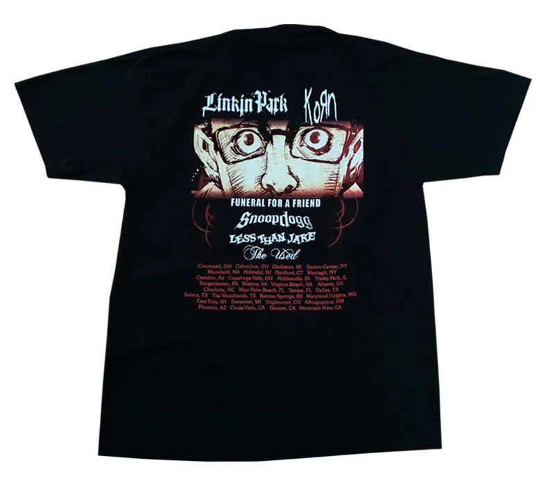 Linkin Park Projekt Revolution Tシャツ 2004 Vintage 2004 Linkin 