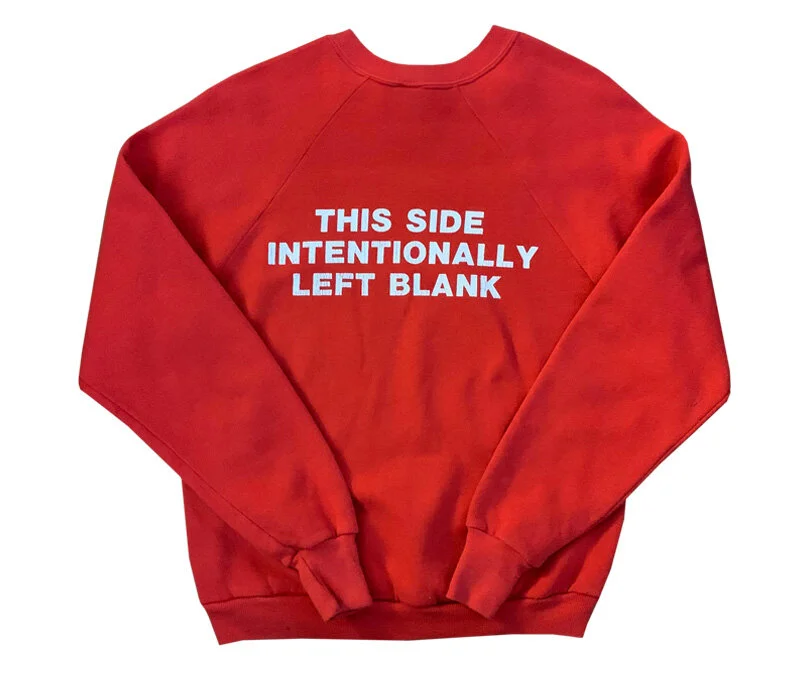 Vintage 80s IBM For Internal Use only sweatshirt.