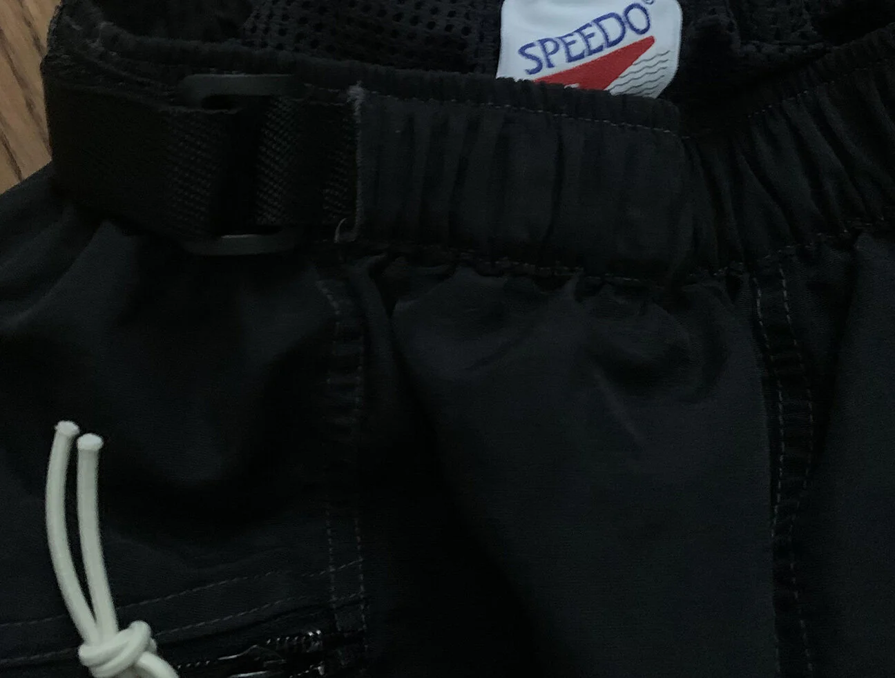 Vintage 90s Speedo Water shorts.