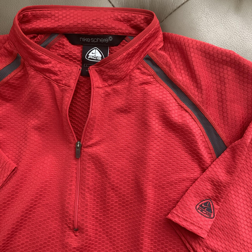 Vintage Nike Sphere ACG Red / Grey Jersey (Size L) — Roots