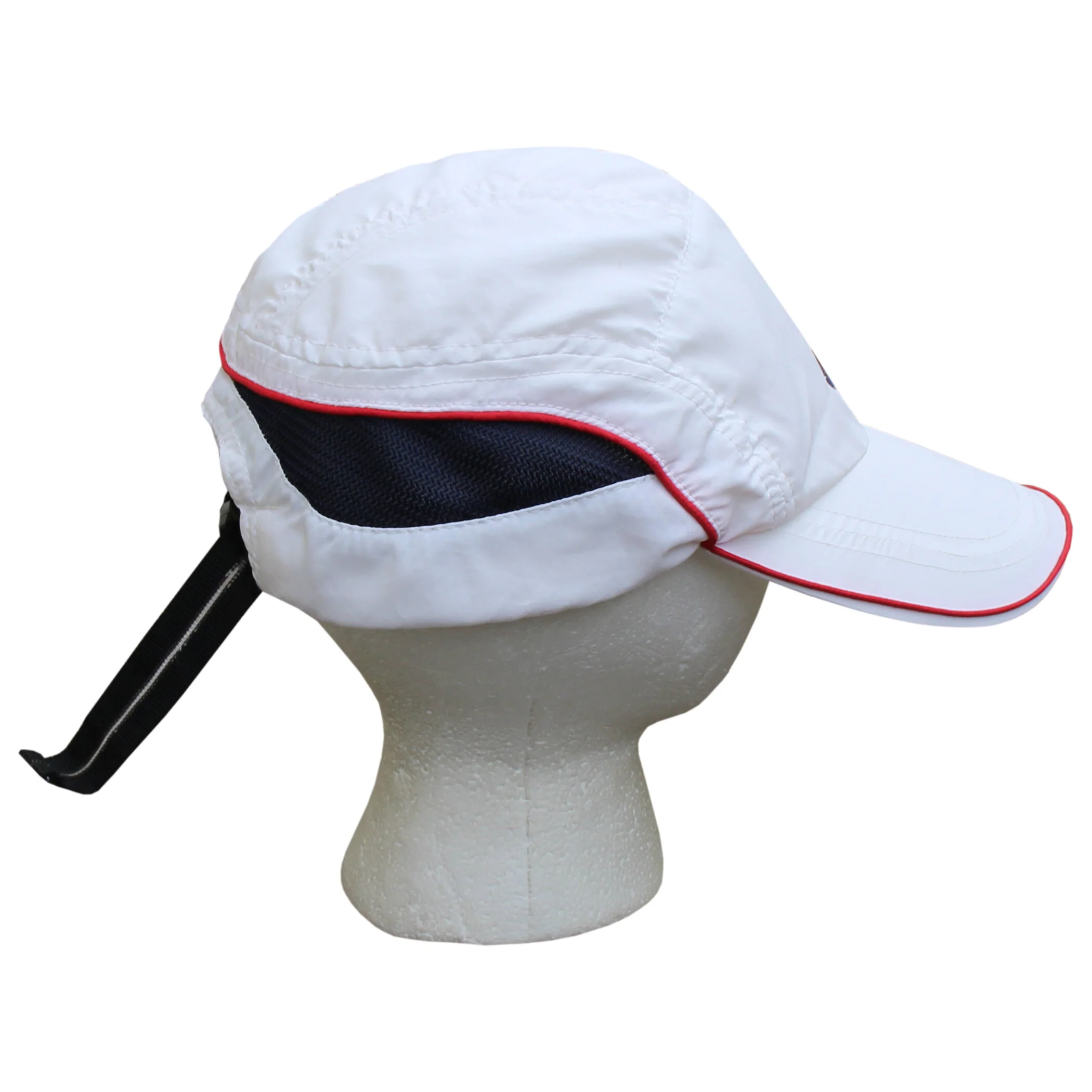 Vintage Sergio Tacchini Lago Stripped White hat