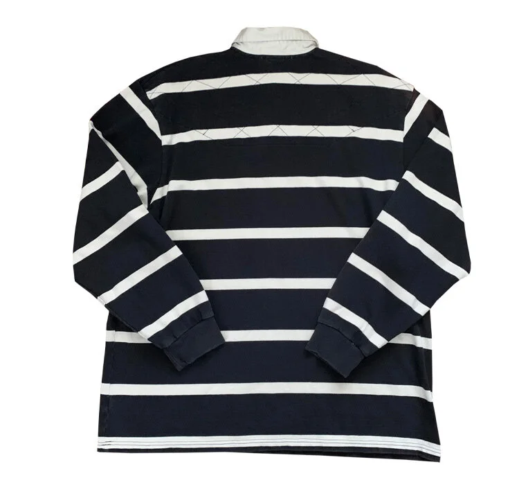 Vintage Polo Ralph Lauren Scribble Striped rugby