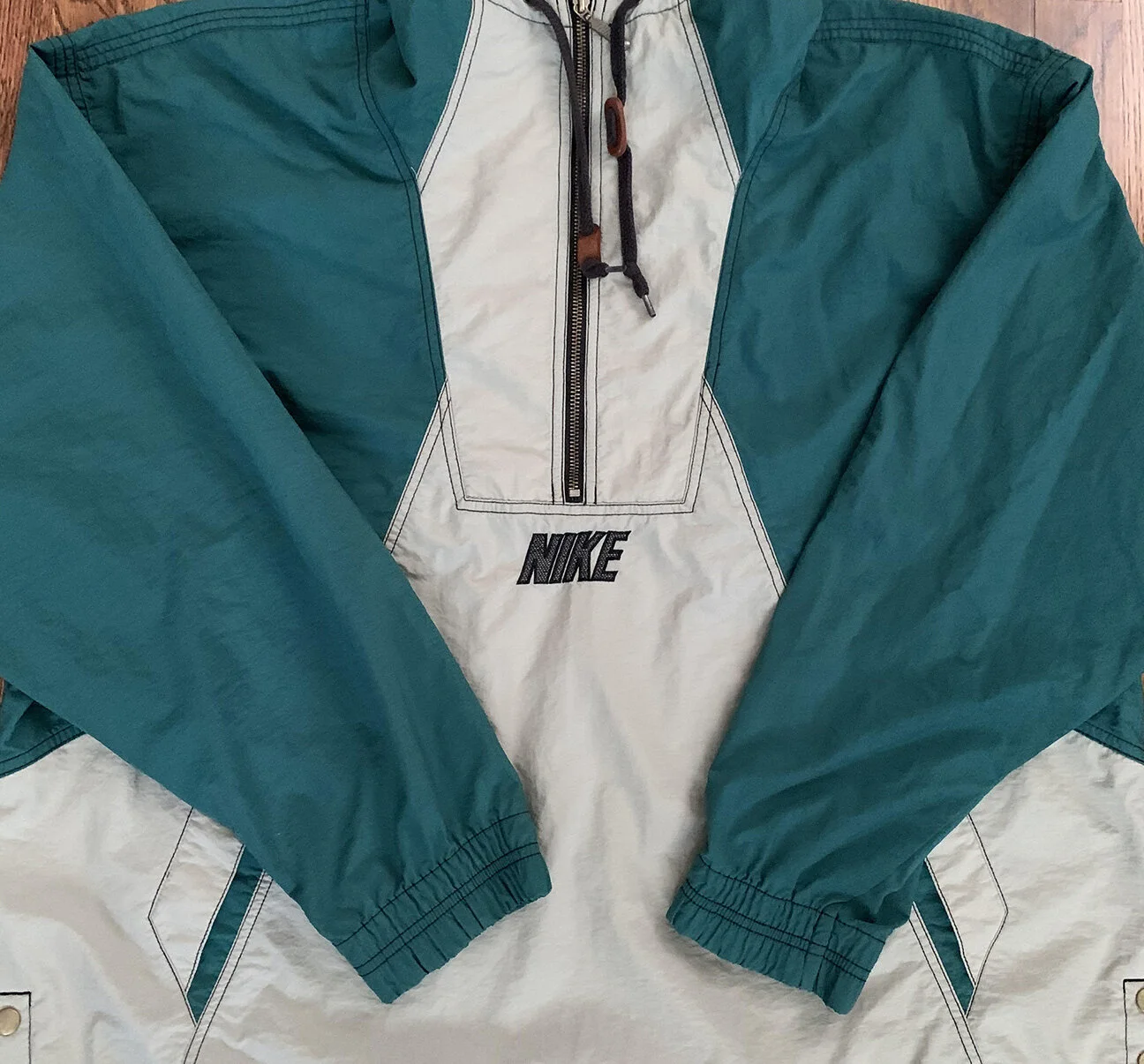 Vintage Nike 1/2 Zip Windbreaker Jacket