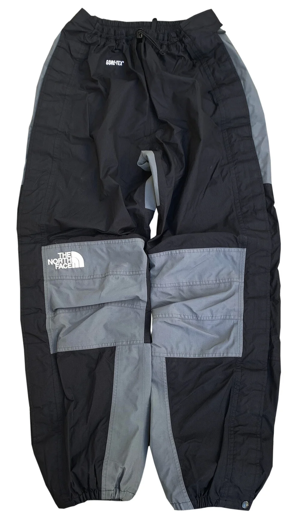 Vintage The North Face Black / Grey Mountain Light Gore-Tex Pants 