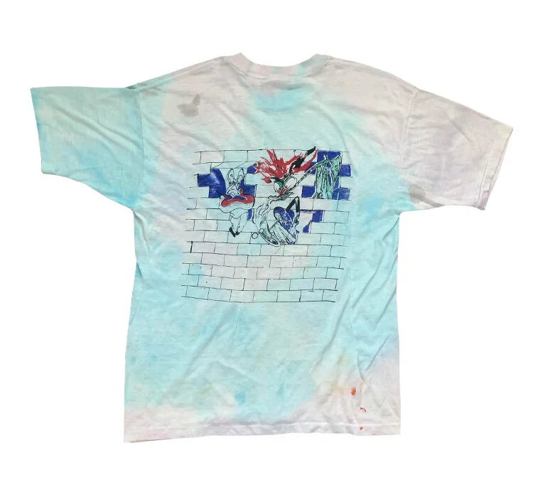 Vintage 80s Pink Floyd Wish You Were Here T Shirt