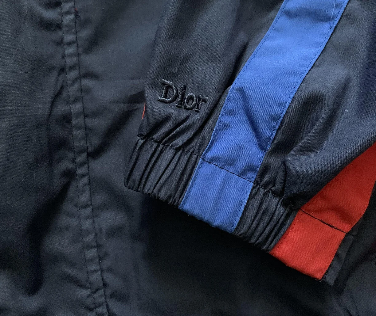 Vintage Christian Dior Color Block Harrington Jacket (Size M 
