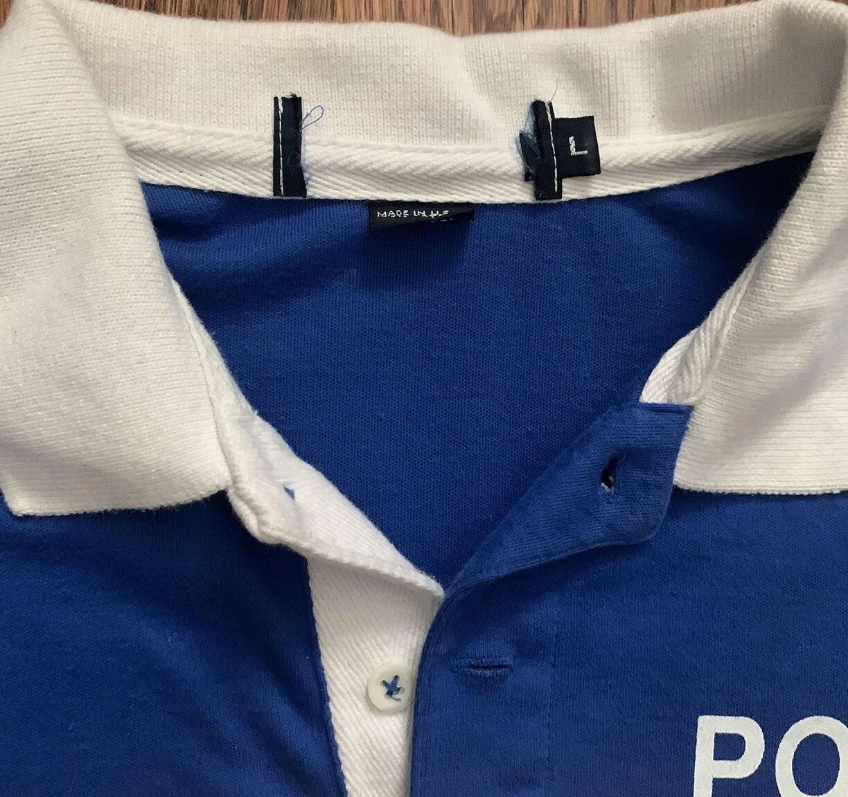 Vintage Polo Ralph Lauren RL-67 1993 Life Saver Shirt (Size L 