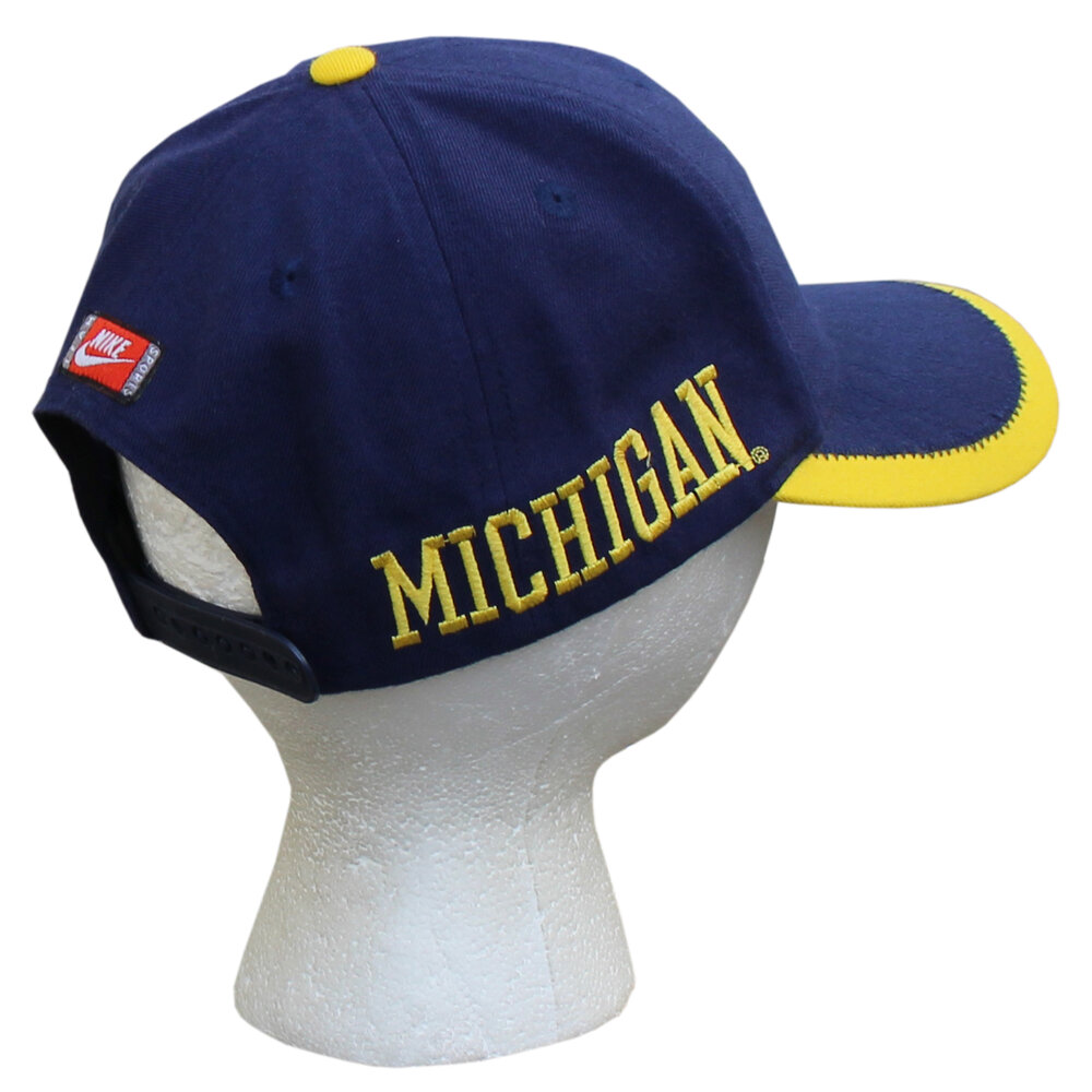 Vintage 90s Cotton Neutral Nike Michigan Cap– Domno Vintage