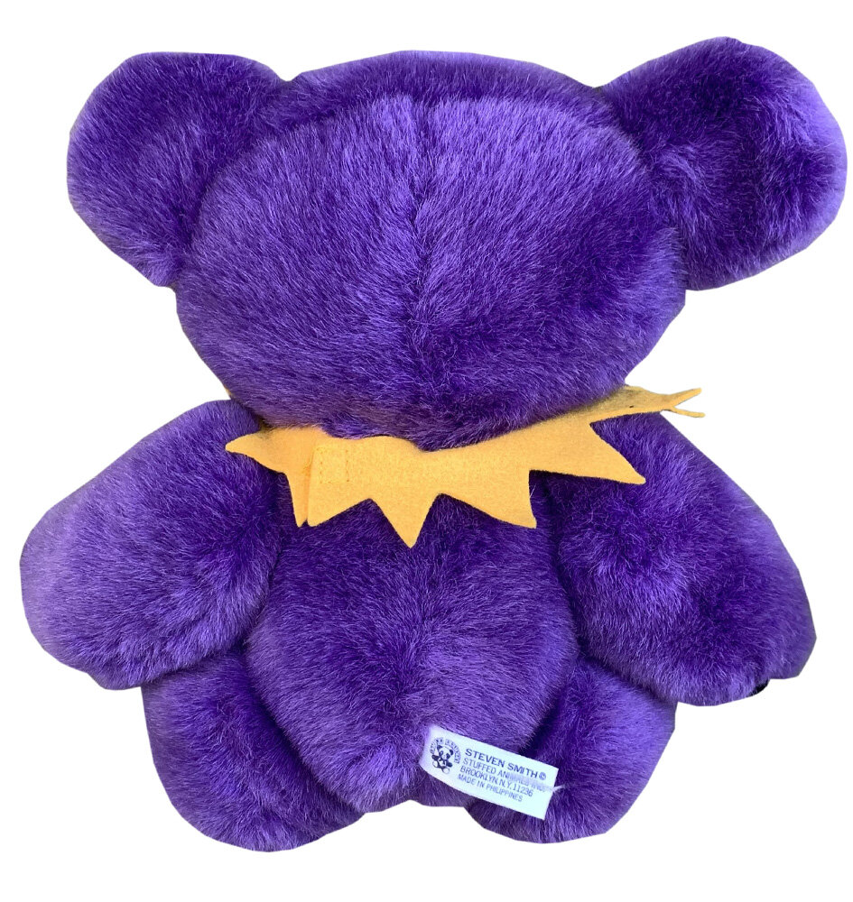 Vintage Liquid Blue Grateful Dead Purple Bear