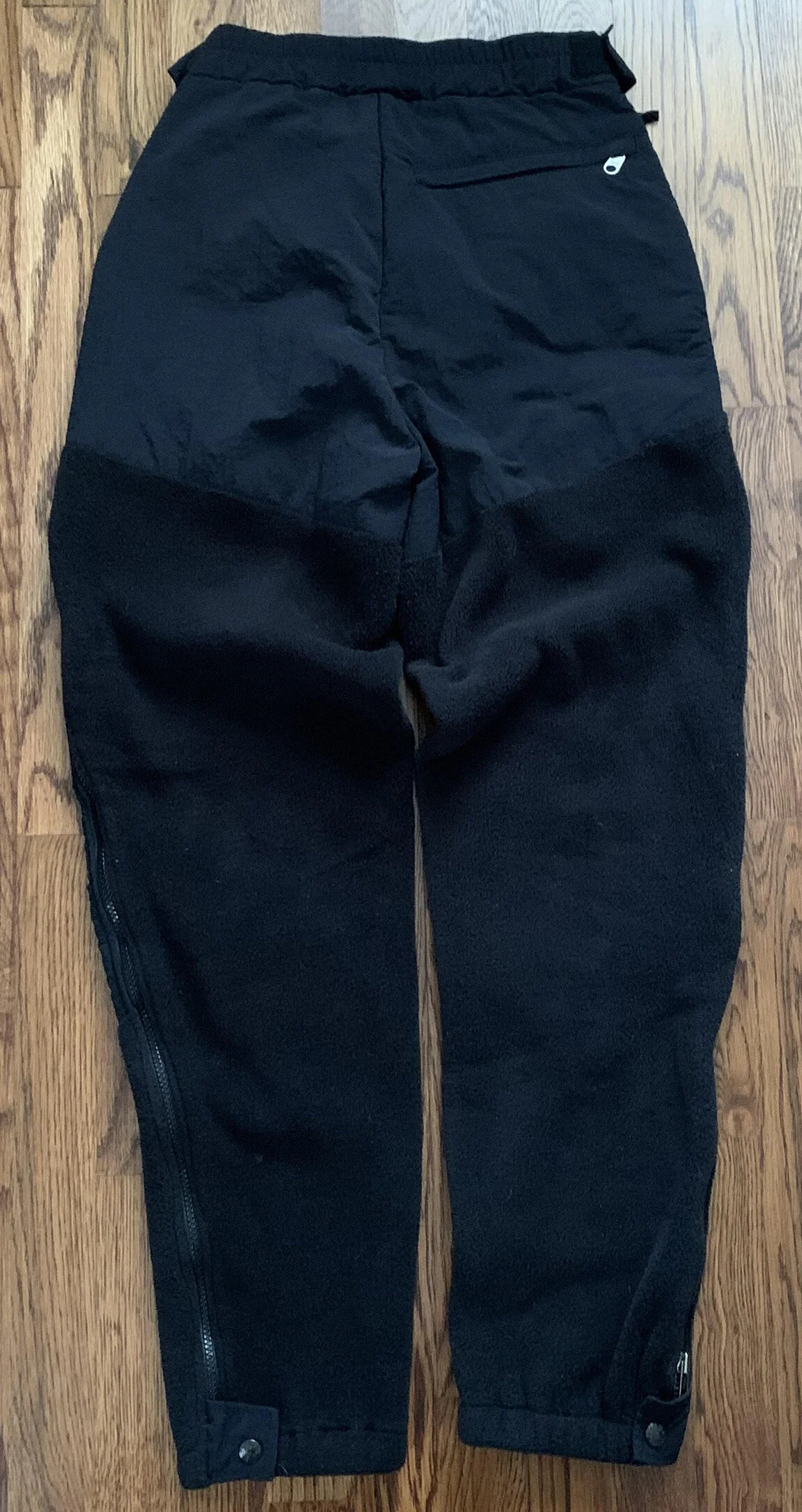 Vintage The North Face Denali Black and White fleece pants