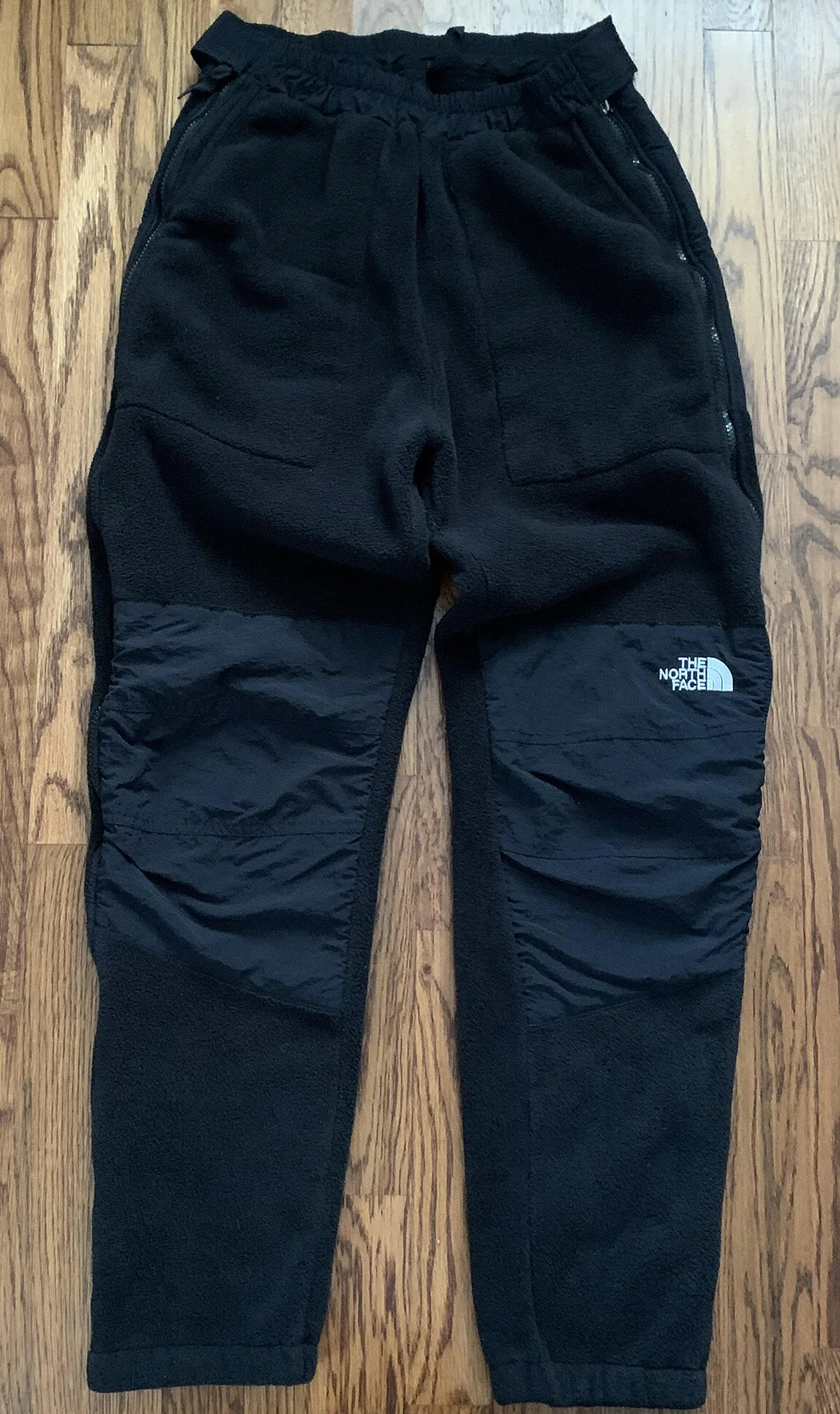 Vintage The North Face Denali Black and White fleece pants