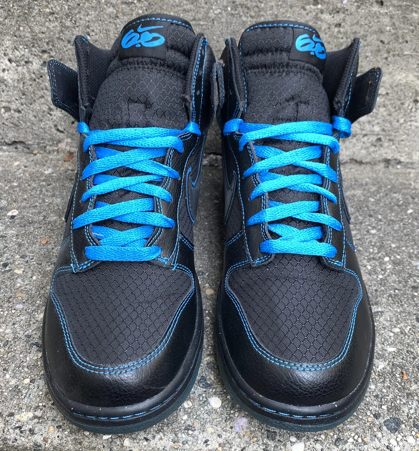 Nike Dunk High 6.0 Premium Black Cobalt blue