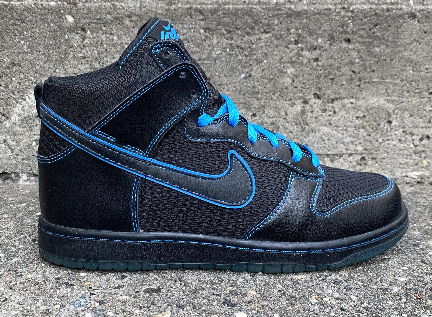 Nike Dunk High 6.0 Premium Black Cobalt blue