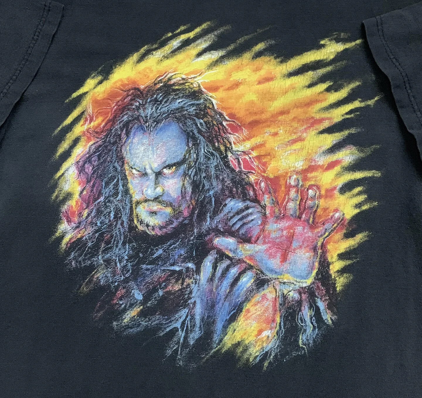 Vintage 1998 WWF Undertaker Ministry of Darkness t shirt