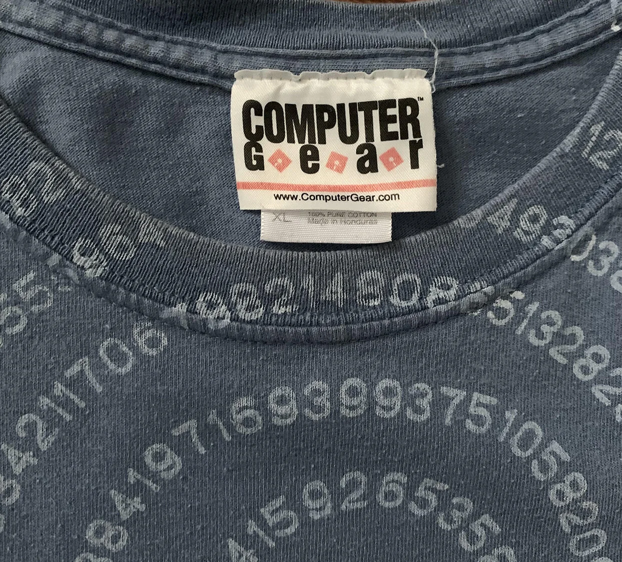 Vintage PI 3:14 all over print t shirt.