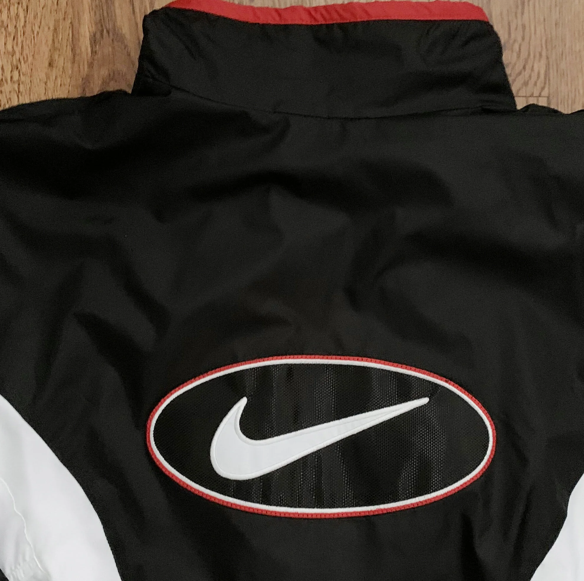 Vintage Nike Black / White / Red Jacket 