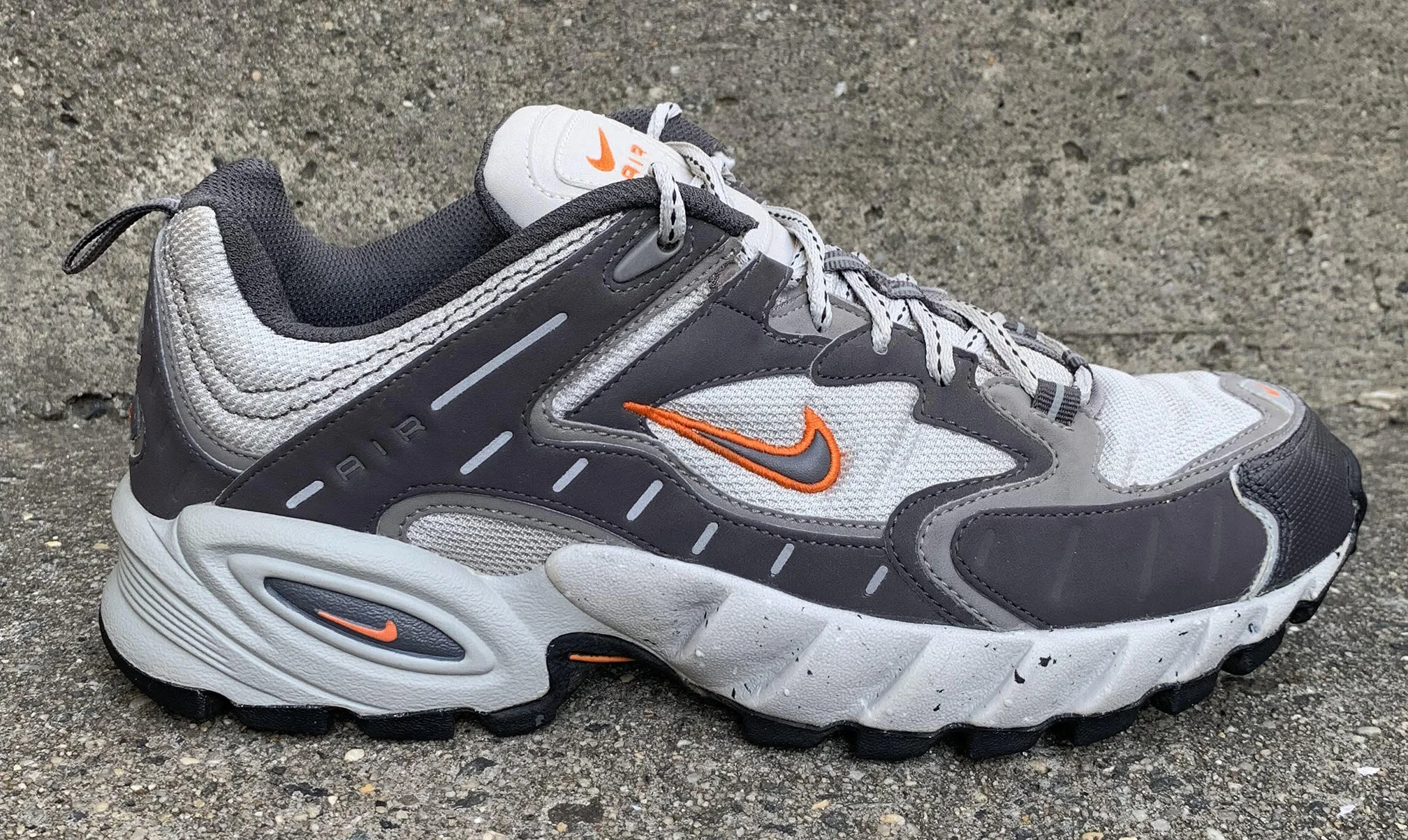 Nike Terra Sebec ACG Grey and orange.