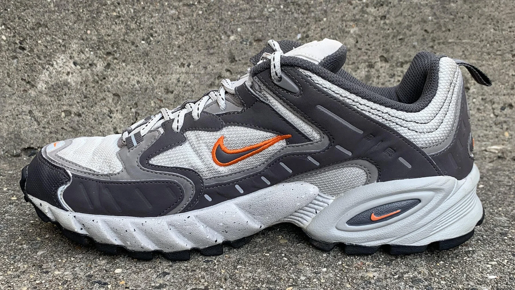 Nike Terra Sebec ACG Grey and orange.