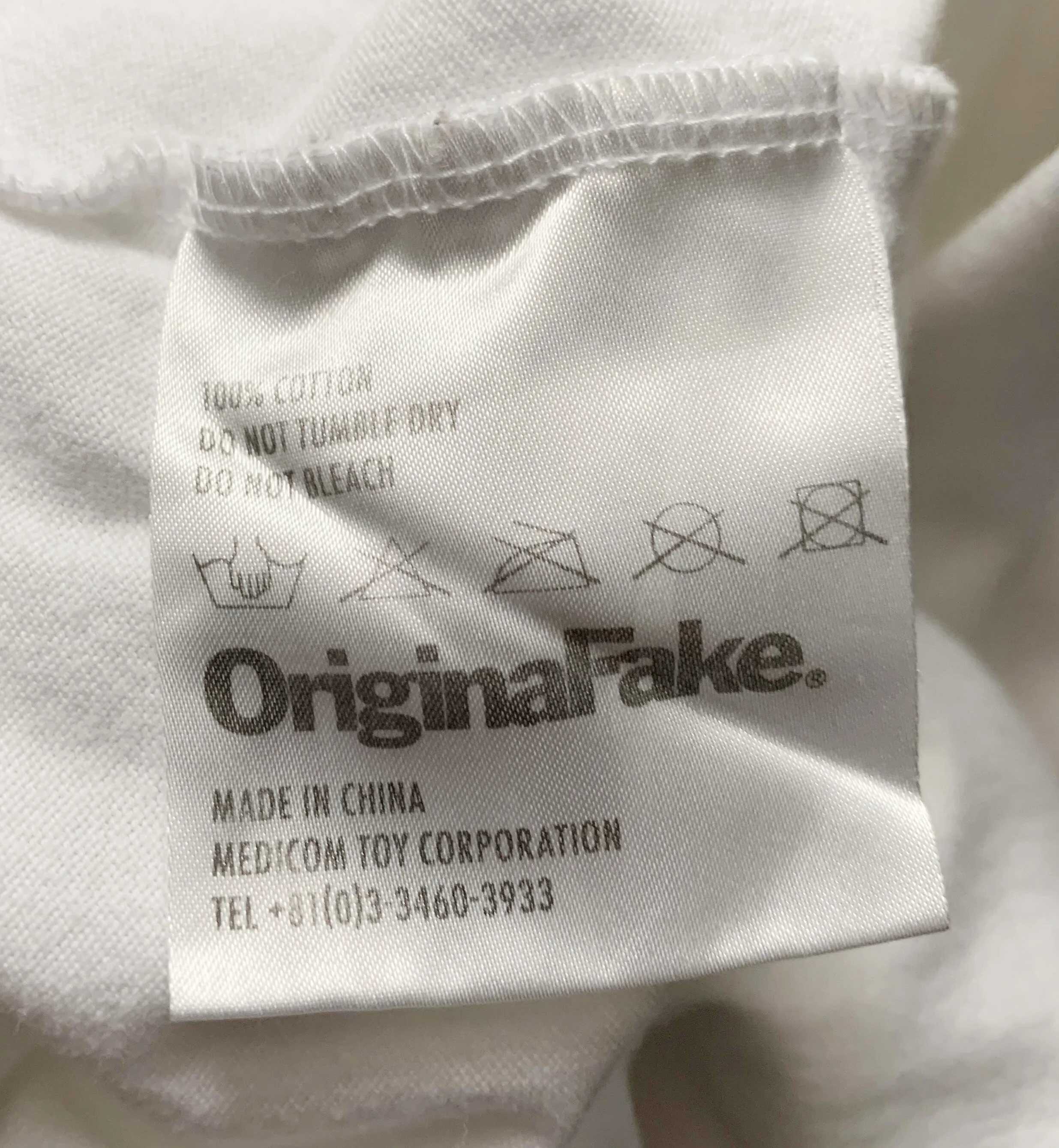 Original Fake White / Pink / Green / Orange Chopper Skull T Shirt