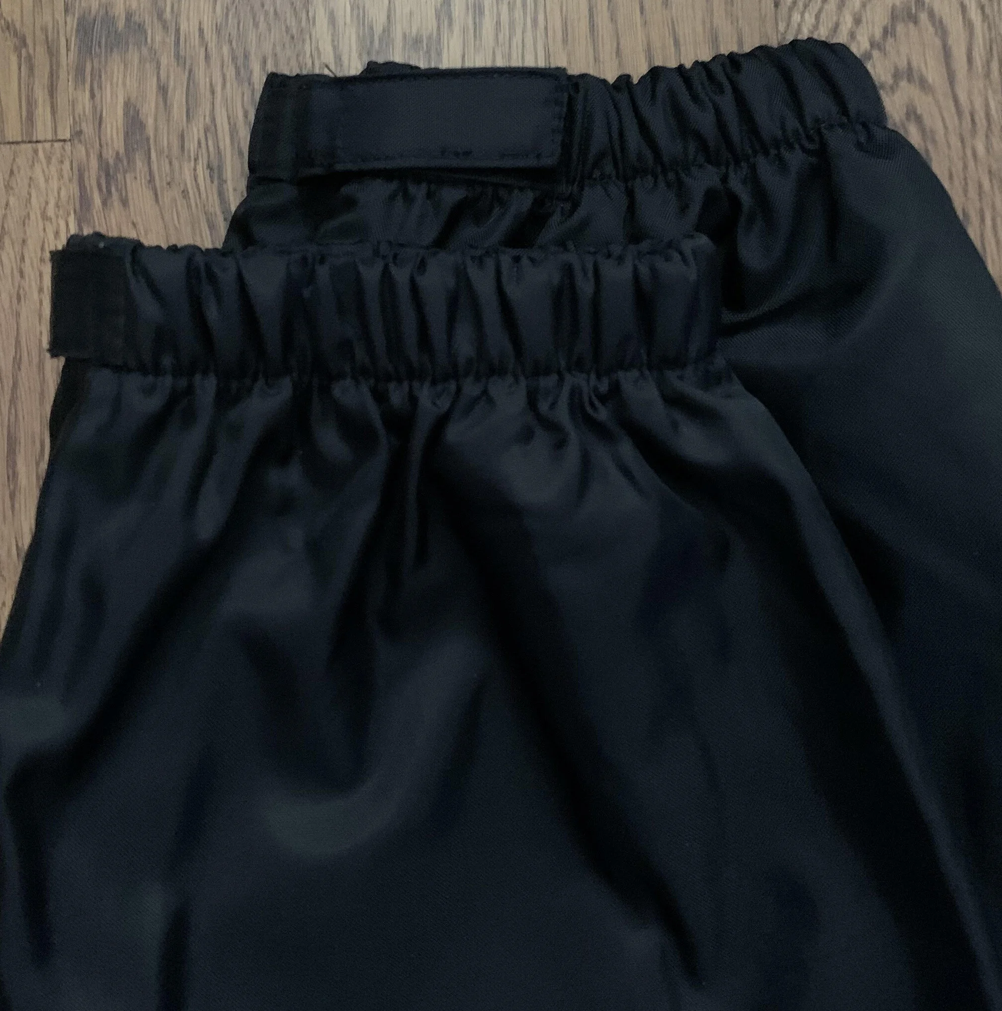 Vintage 90s Marlboro Fleece lined black and red pants