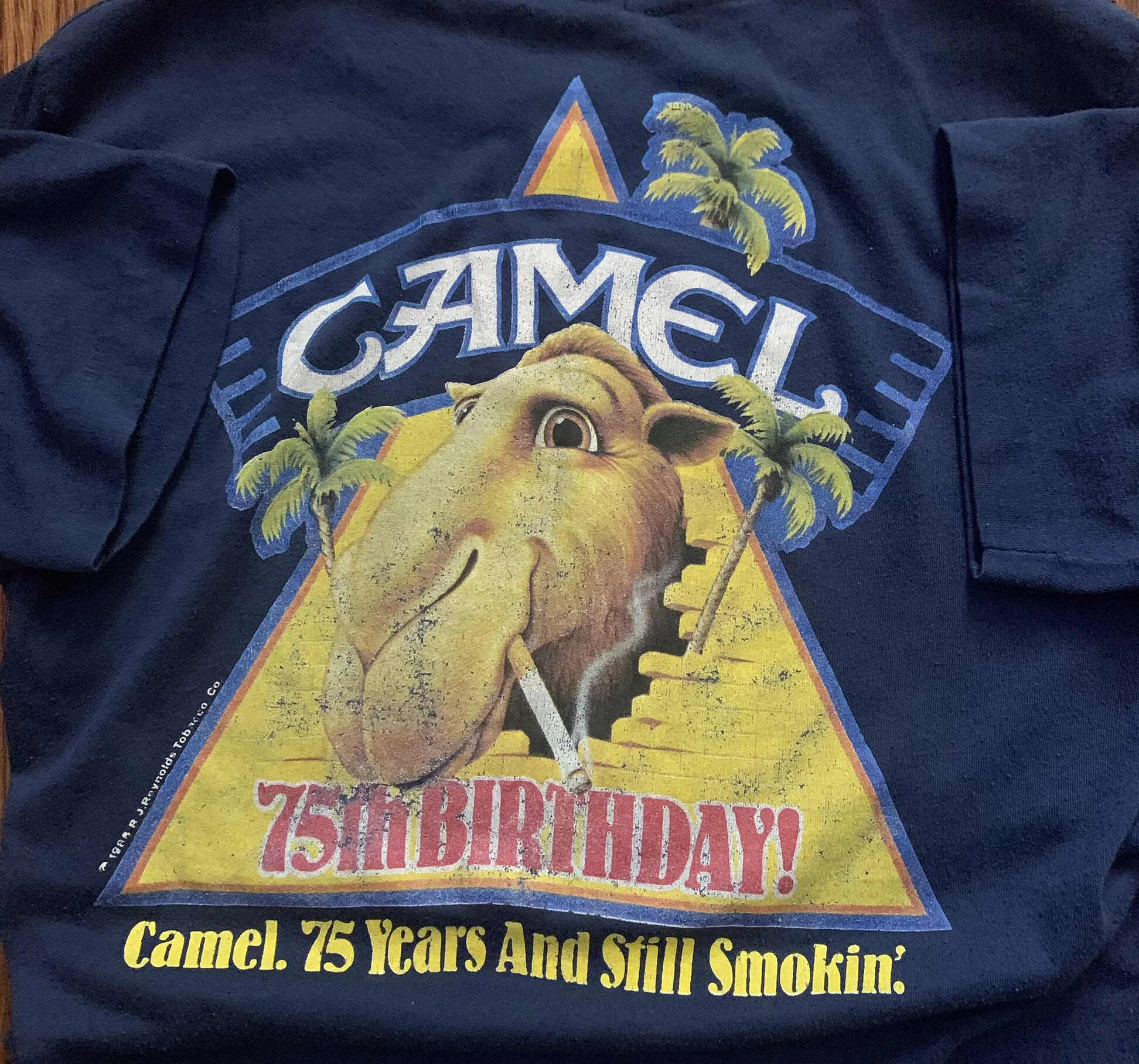 Vintage Camel 75 Years And Still Smoking T Shirt