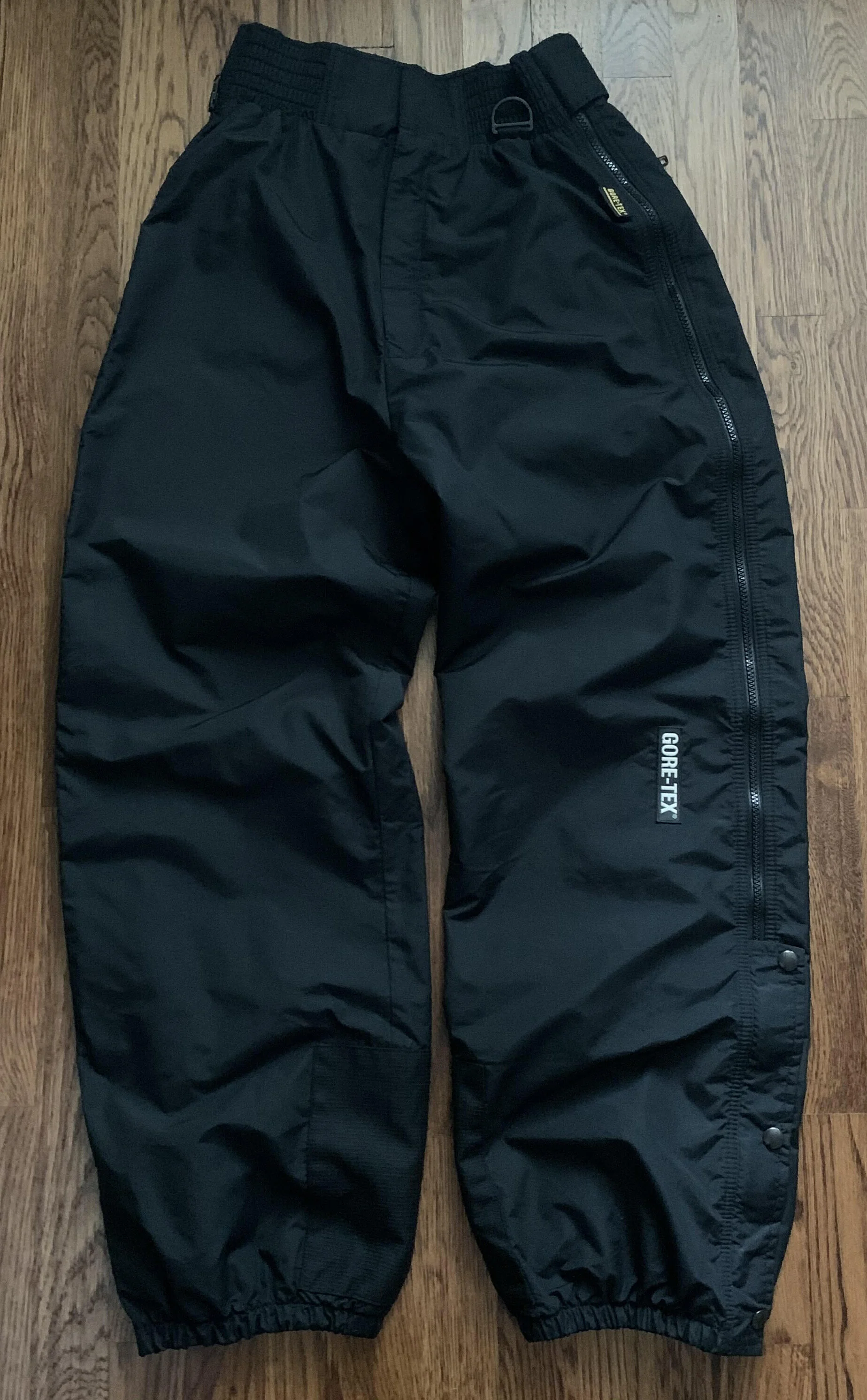 Vintage Gore-Tex Branded Black Pants