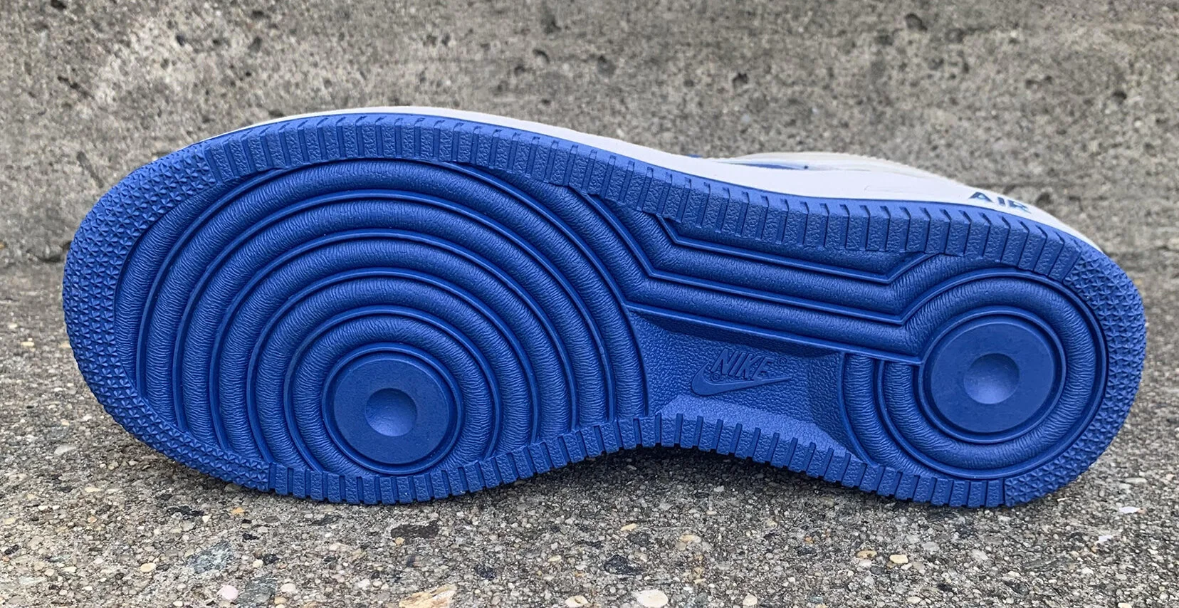 Kids Nike Air Force 1 Low Sheed Blue Jay White Varsity Red