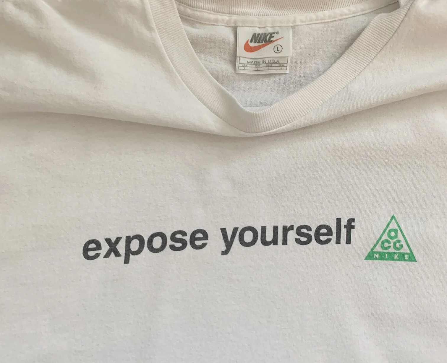 Vintage Nike ACG Expose Yourself T Shirt