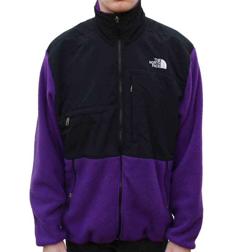 north face purple fleece