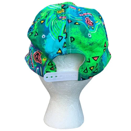 Vintage Coca Cola Funky Print snapback