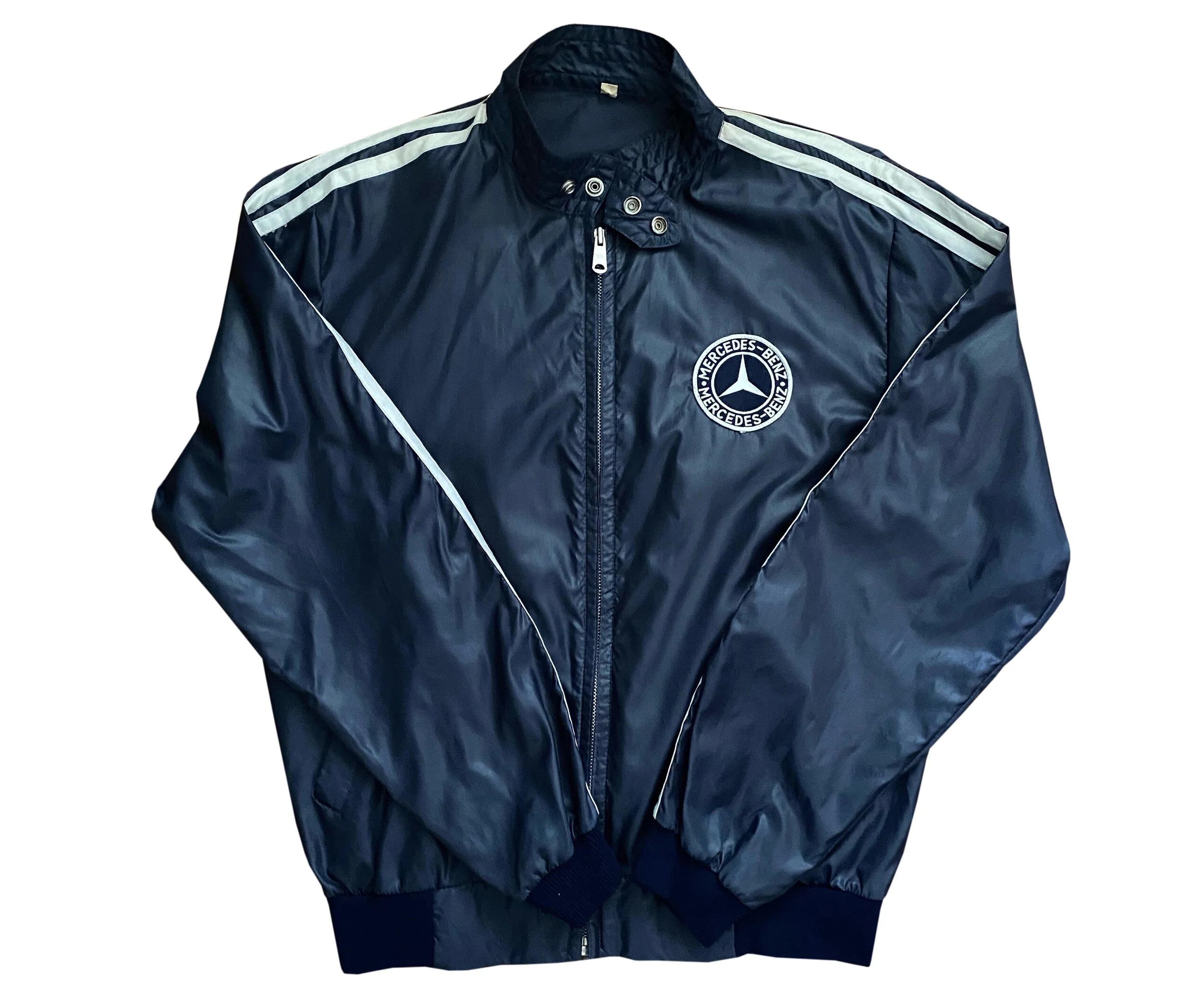 Vintage Mercedes Benz light racing jacket.