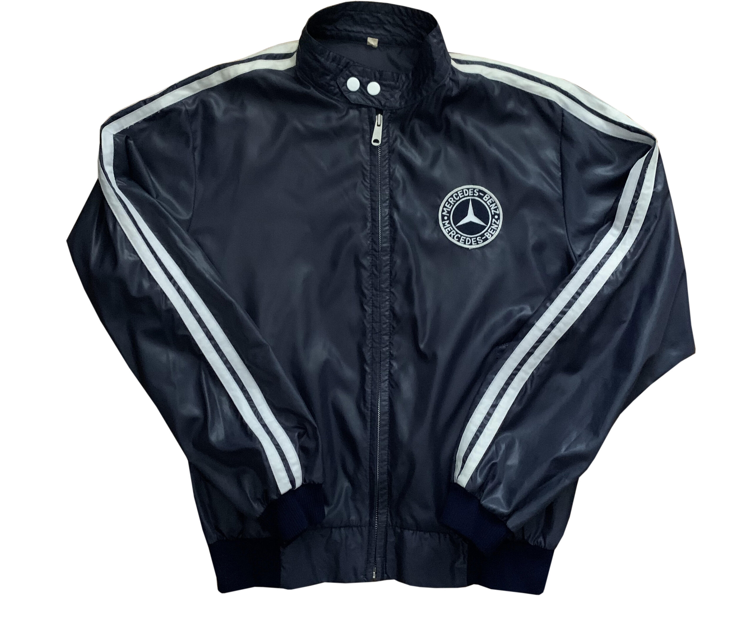 Vintage Mercedes Benz light racing jacket.