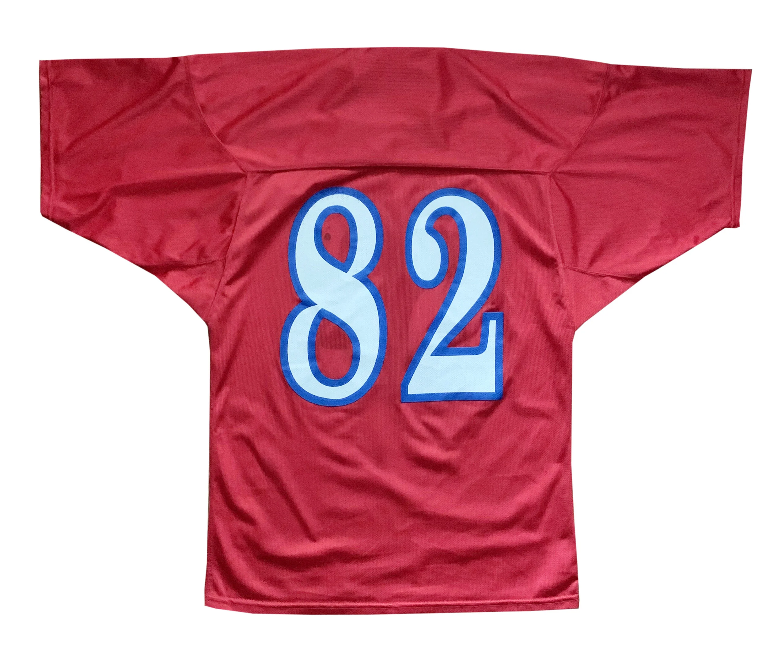 Vintage 90s Riddell Stuyvesant Peglegs Red Football Jersey