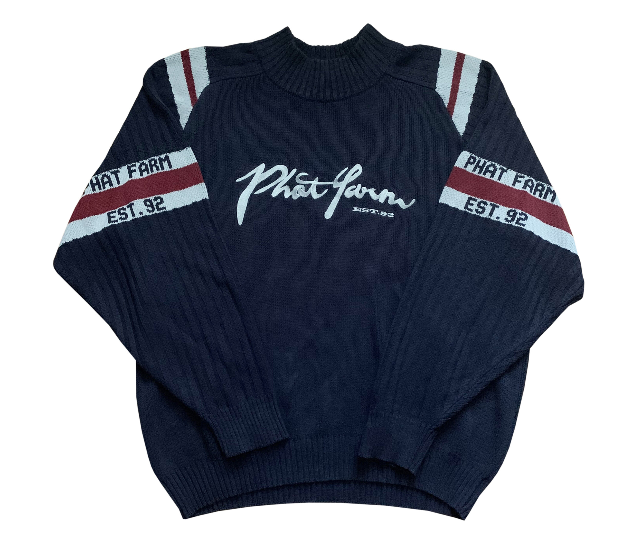 Vintage Phat Farm Est 92 Sweater (Size XL) — Roots