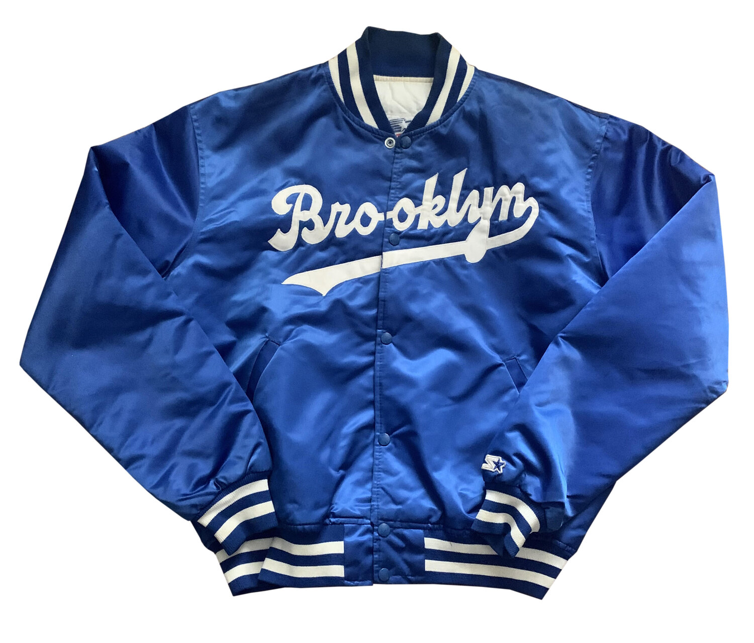 Vintage Starter Brooklyn Dodgers Satin Dugout Jacket (Size XL) — Roots