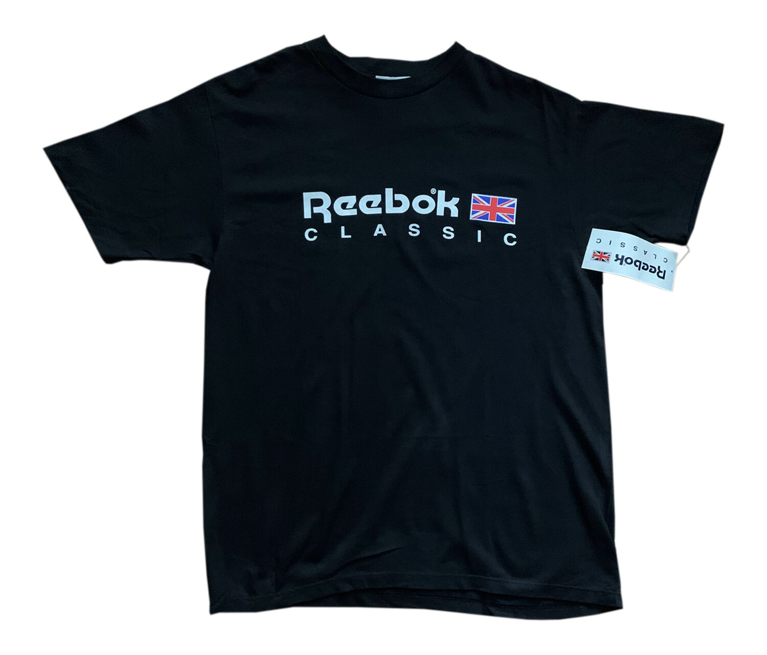 Kwik een vergoeding sla Vintage Reebok Classic Black T Shirt (Size M) NWT — Roots