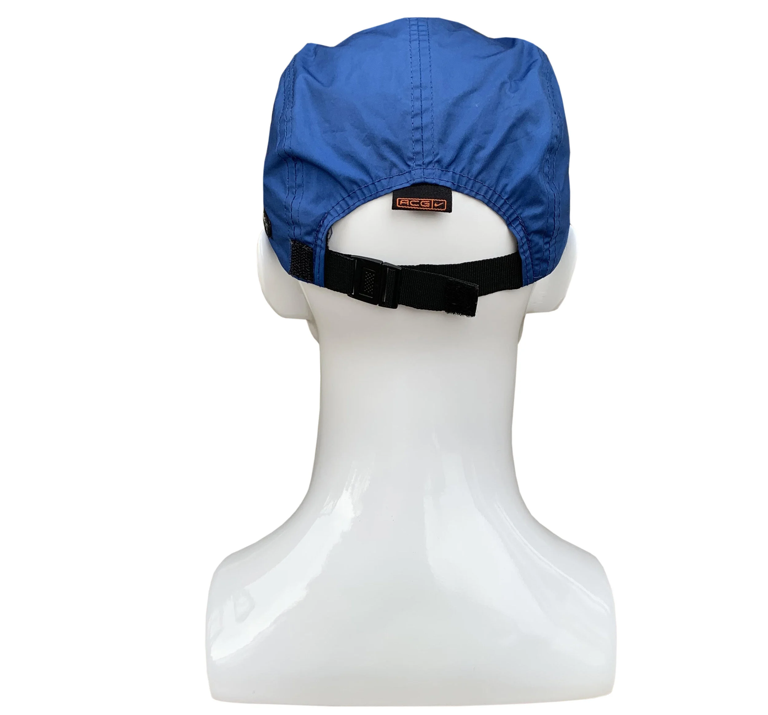 Vintage Nike ACG Clime F.I.T. Blue nylon 5 panel hat