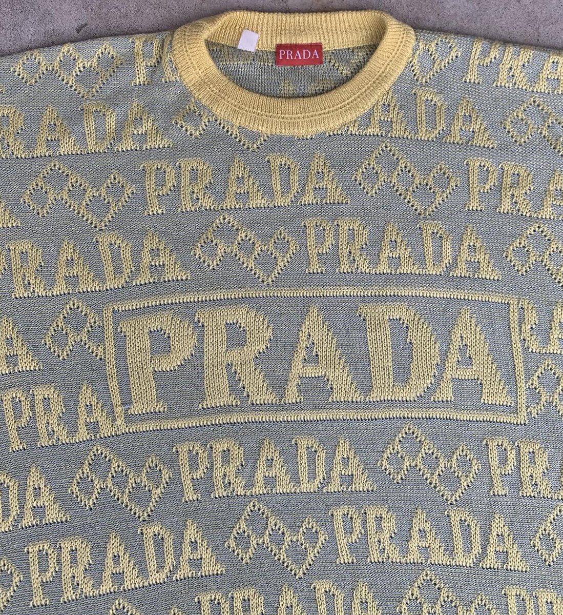 vintage prada sweater