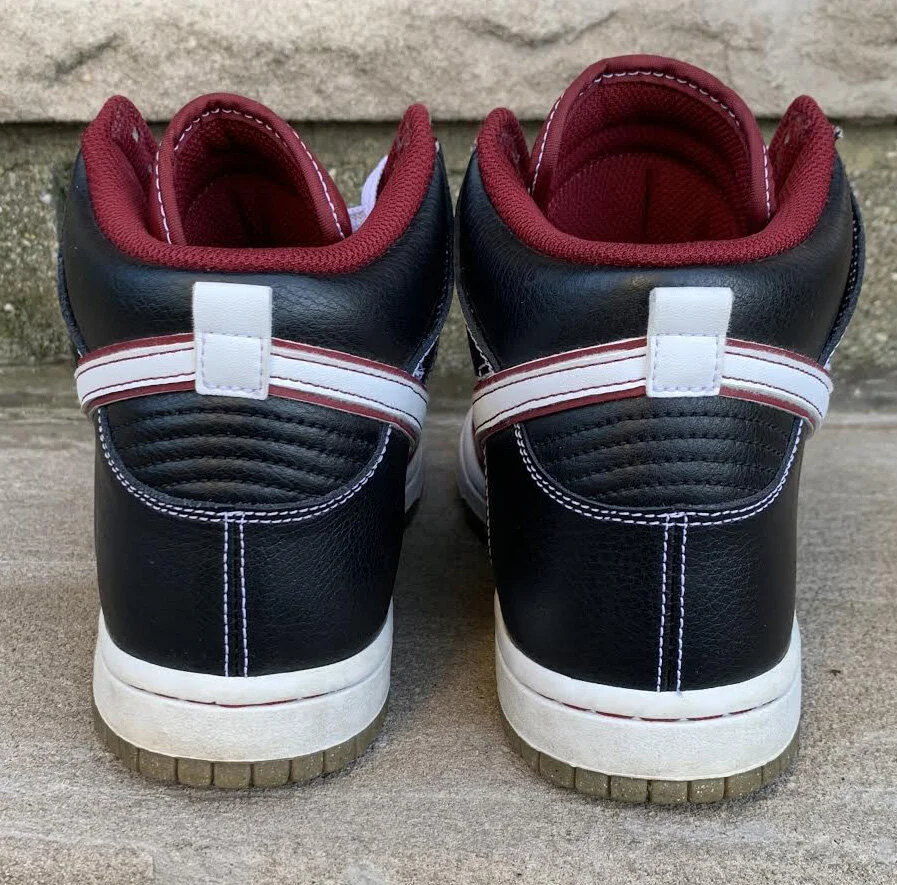 Nike Dunk High 6.0 PRM Black / White-TM Red (Size 8) — RootsBK display picture 1