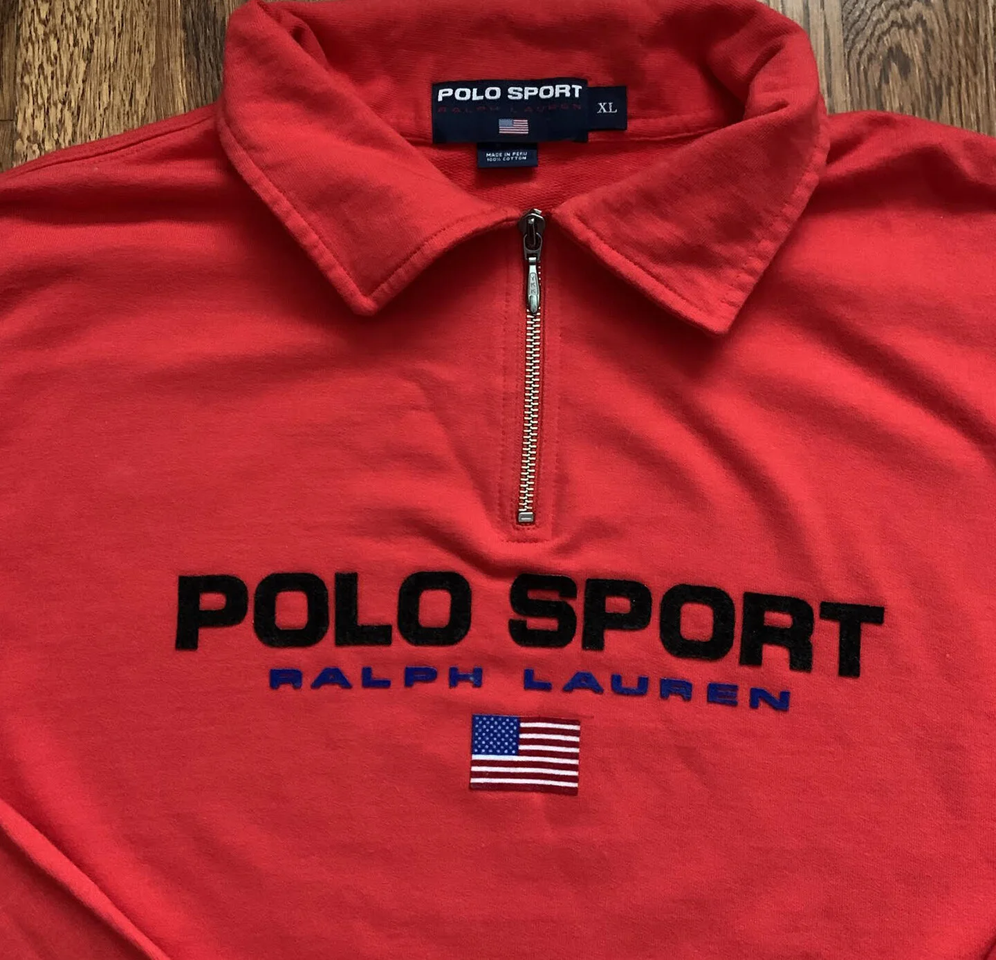 vintage polo sport sweatshirt