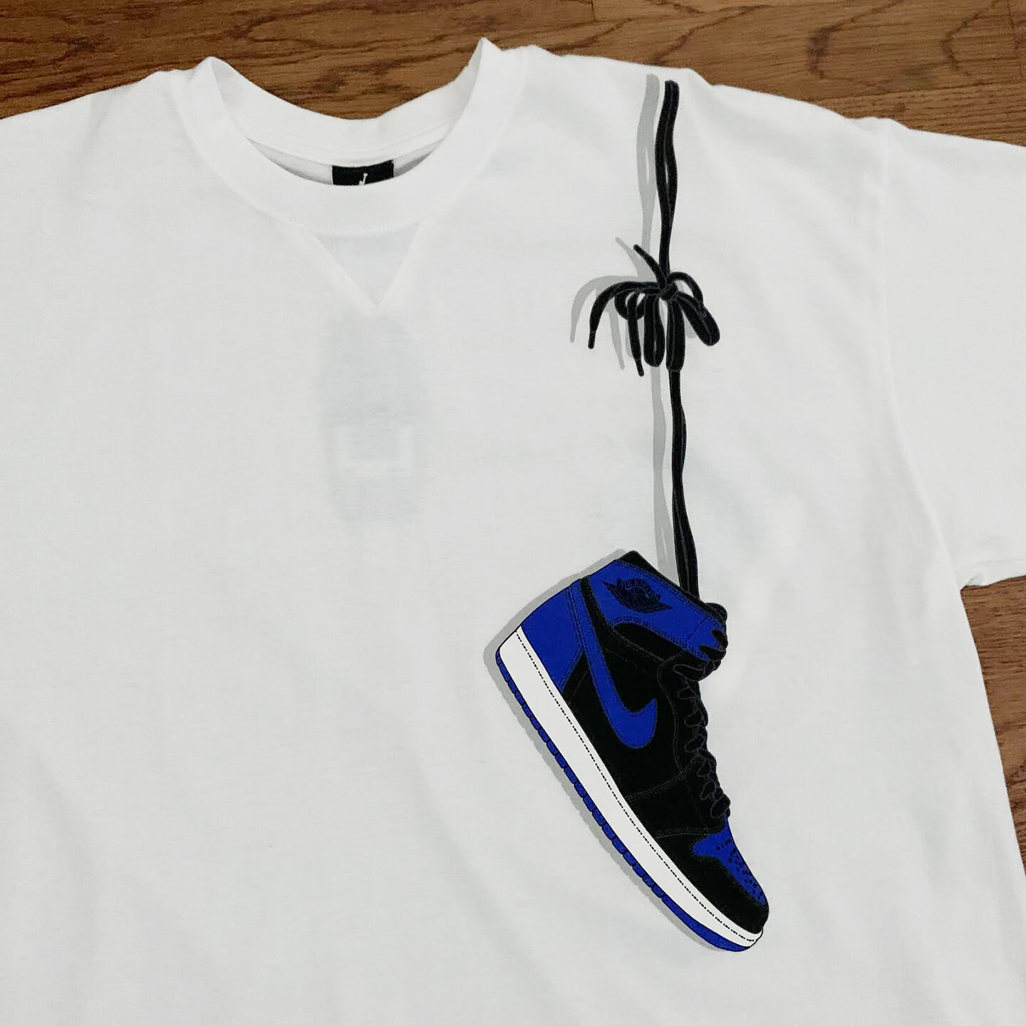 Air Jordan 1 Royal Over The Shoulder T Shirt