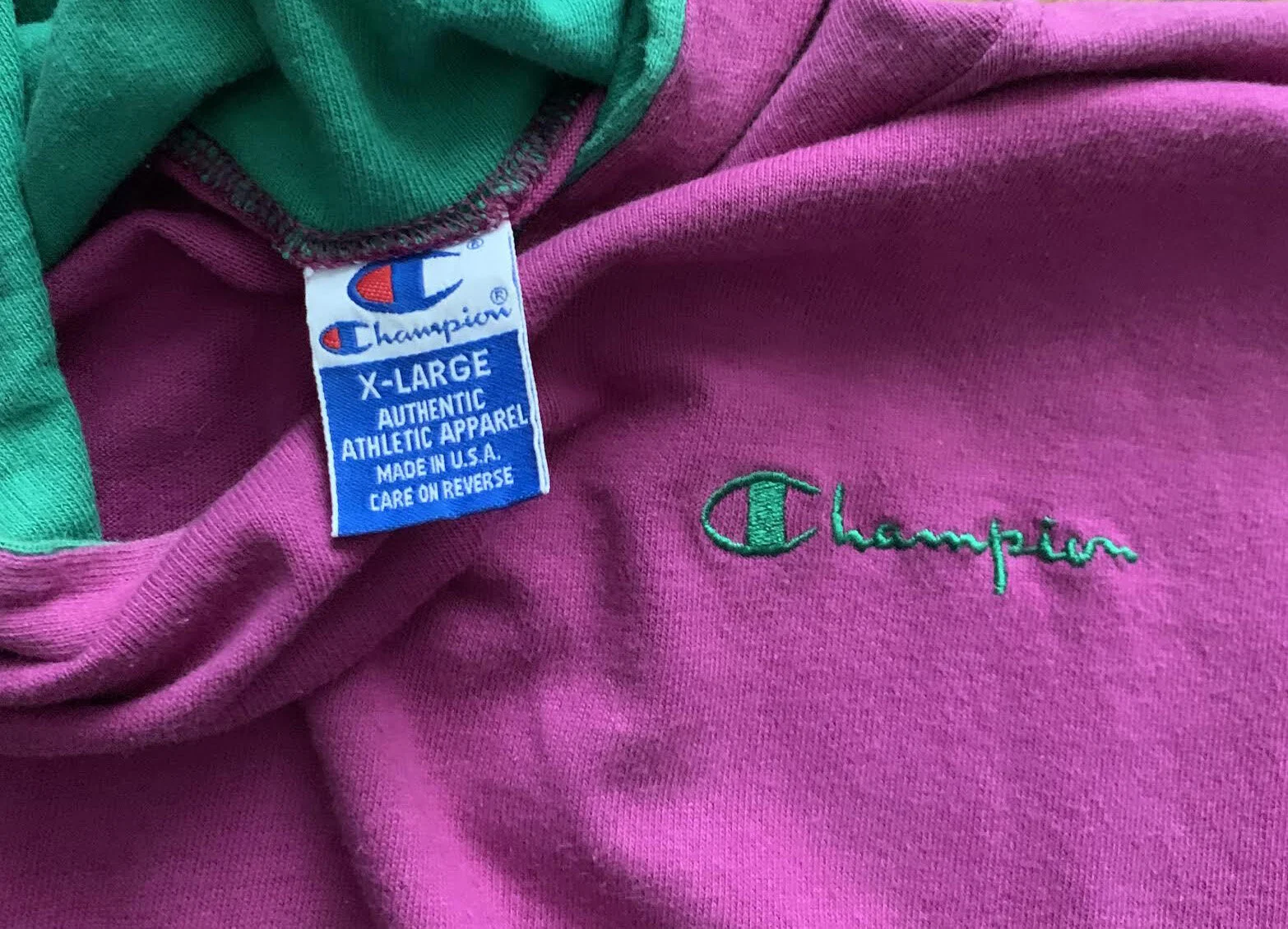 champion split hoodie