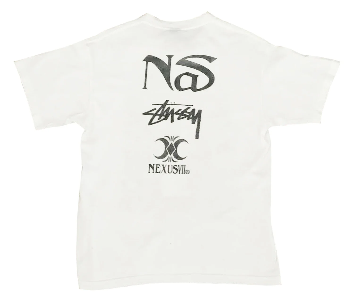 Nas x Stussy X Nexus VII T Shirt (Size M) — RootsBK