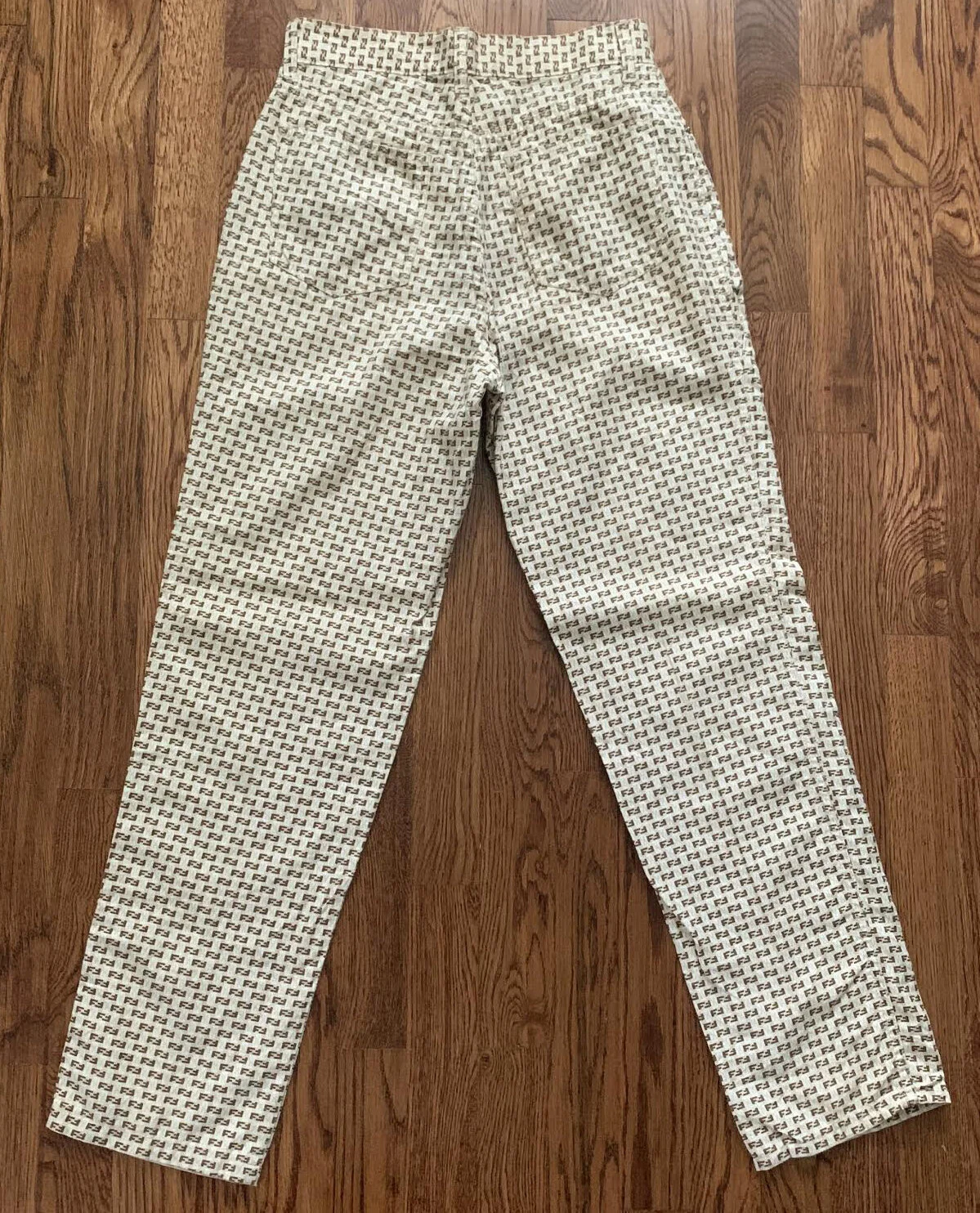Women’s Vintage Fendi F Print pants.