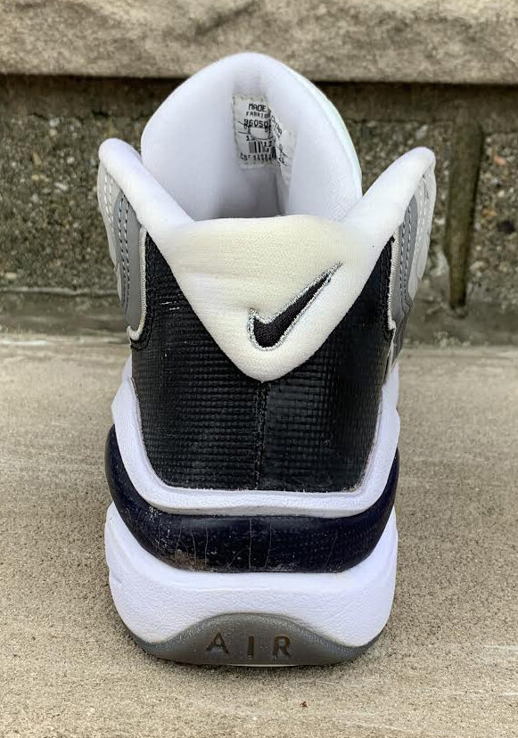 Nike Air Zoom Flight 96 Black Metallic Silver.