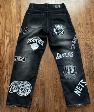 Vintage NBA Team Jeans 