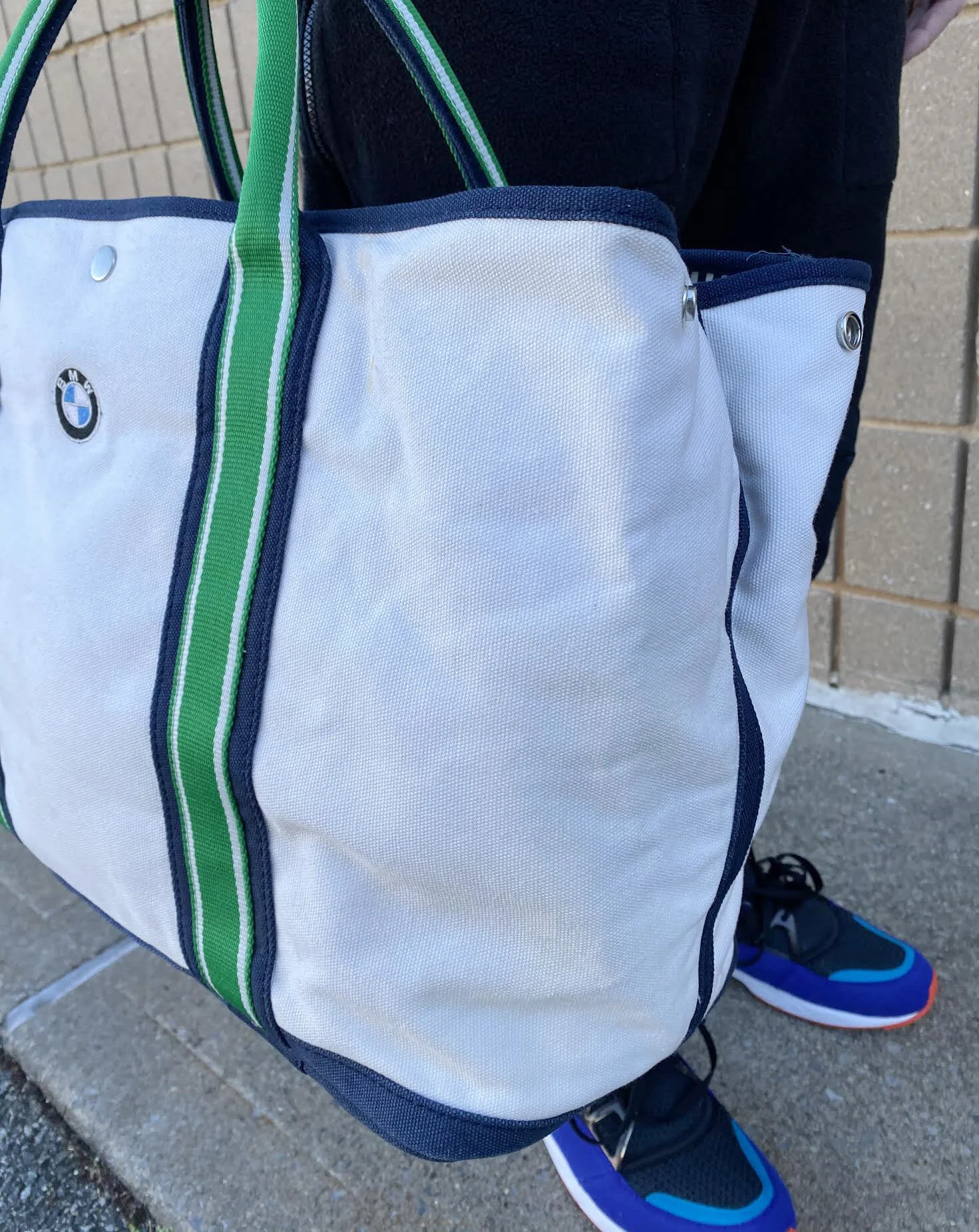 Vintage BMW Canvas Tote.