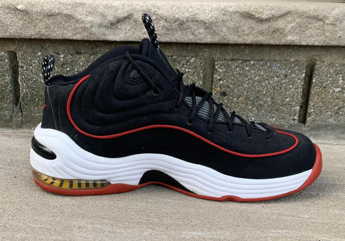 Nike Air Penny 2 Black and red Miami Heat